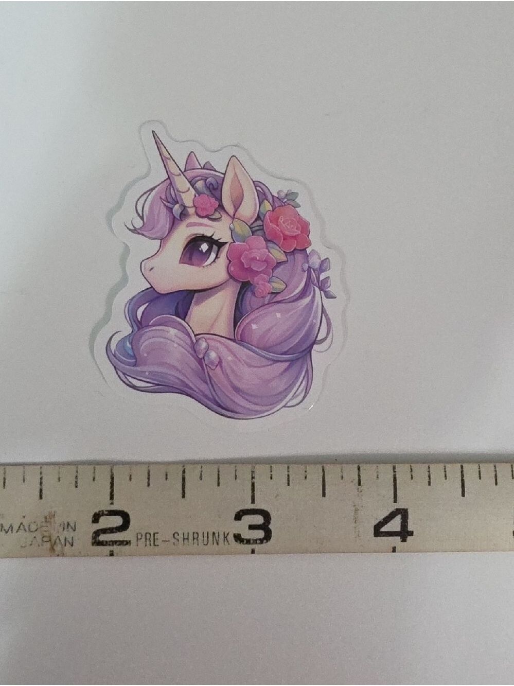 Cute Rainbow Unicorn & Star Sticker Set - Lot Of Ten - Picture 10 of 11